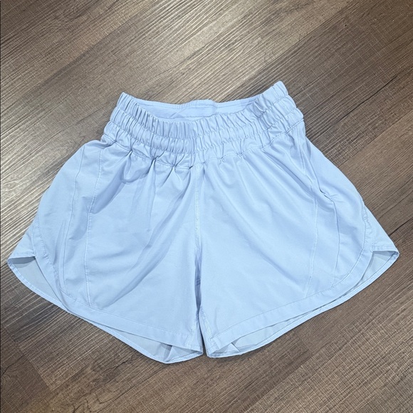 lululemon athletica Pants - lululemon track that mid rise 5 inch pastel blueShorts